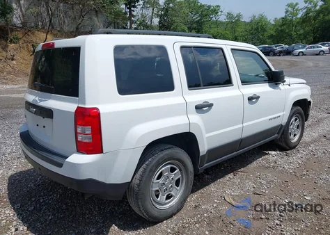 2014 Jeep Patriot Sport z USA, uszkodzony, nr VIN 1C4NJRBBXED681418